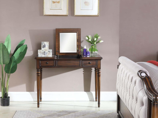 Real wood Table Classic Console Mirror Chest of drawers Dressing table Bedroom new