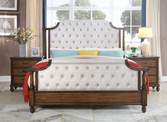 Design Bedroom 6 pcs. Bedroom Complete Set Bed Bedside table Chest of drawers new