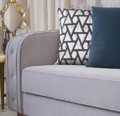 Sofa set 3+2+1 Seater Set Design Sofas Upholstery Couches Textile Modern Relax