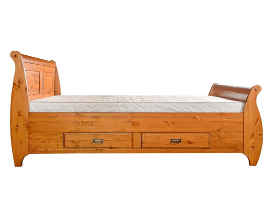 Luxury Bed 2x Bedside table 3 pieces. Set Beds Double bed Bedroom Hotel Ehe new