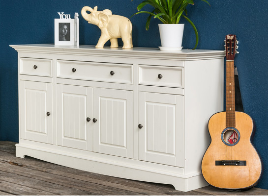 Designer Country House Chest of drawers Sideboard Wardrobe Shelf Wood Luxury Chests of drawers Sideboard