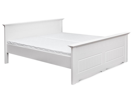 Bauern Bed Real wood Beds 180x200c Wooden bed Bedroom Furniture White Country House