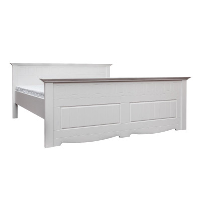 Bauern Bed Real wood Beds 180x200c Wooden bed Bedroom Furniture White Country House
