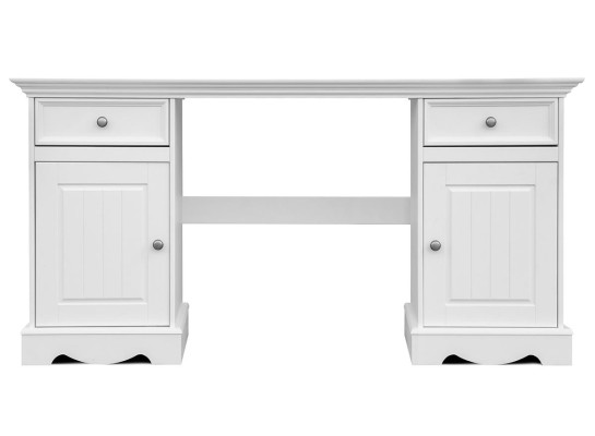 Landhfrom  Desk Furniture Study room Office furniture Real wood Office Table White