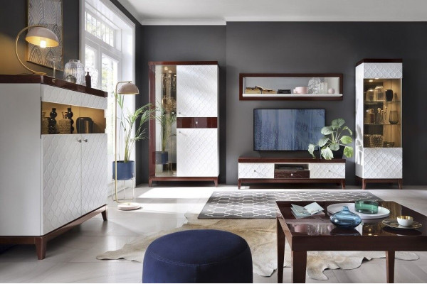 Modern Showcases Designer Wardrobe Shelf Glass Cabinet Shelves Showcases