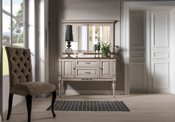 Classic Chest of drawers Display case Chests of drawers Display case Dresser cabinet Wardrobe FL-K2A