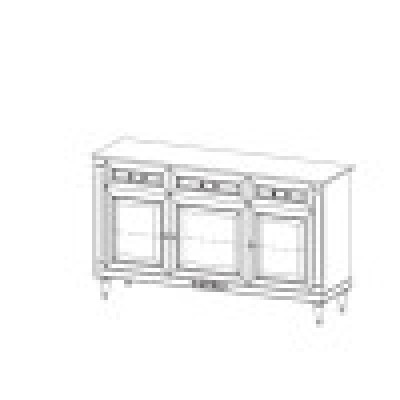 Classic Chest of drawers Display case Chests of drawers Showcase cabinet Dresser cabinet FL-K3