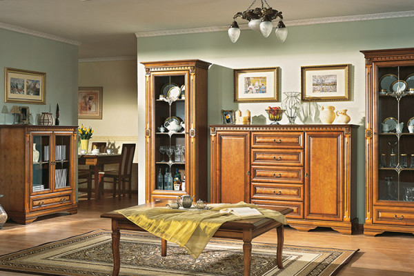 Classic Chest of drawers Chests of drawers Wardrobe Sideboard Solid Furniture Colonial new OK7B