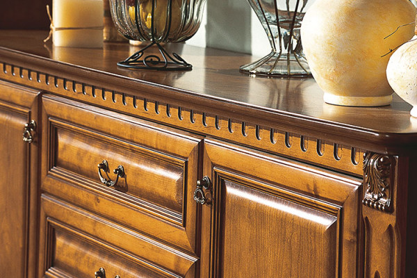 Classic Chest of drawers Chests of drawers Wardrobe Sideboard Solid Furniture Colonial new OK8