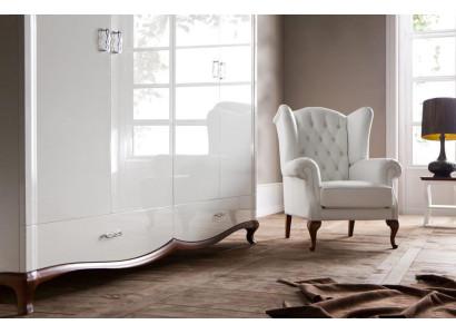 Armchair Design Furniture Upholstery Modern Relax Lounge Sofa Wing Chair Chesterfield