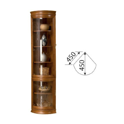 Classic Wardrobe Bookcase Bookshelf Display case Glass cabinet