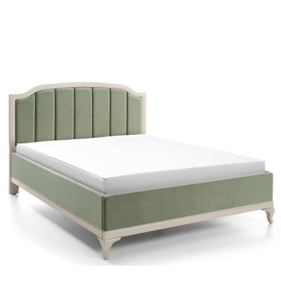 Design Bed Luxury Double Hotel Beds Sleep Room Leather Modern Fabric 160*200cm