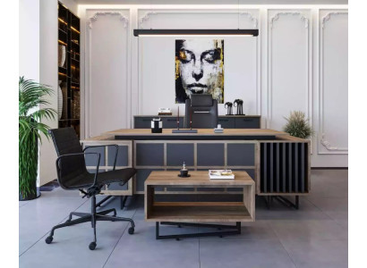 Modern designer furniture set for a ChefOffice with 3 elements