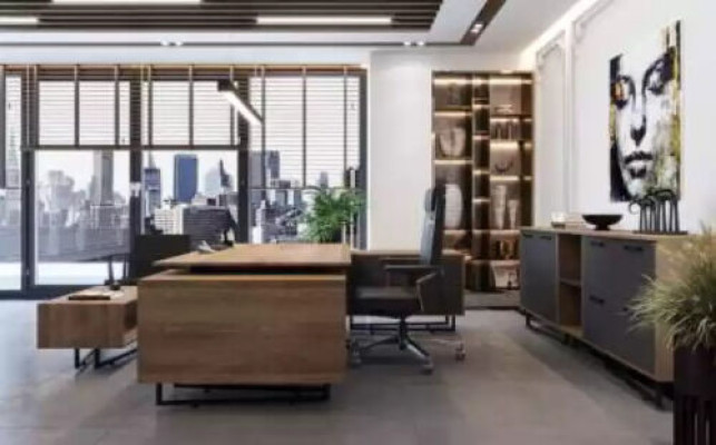 Modern designer furniture set for a ChefOffice with 3 elements
