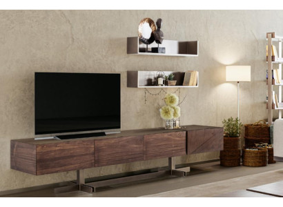 Modern, elegant TV wardrobe made from high-quality and durable wood