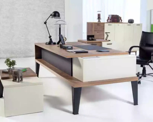 Modern office set Desk Coffee table Filing cabinet Chest of drawers 4 pieces.