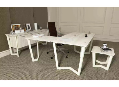 Desk Office Chest of drawers Corner desk Office Suite Filing cabinet 3 pcs.