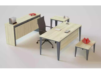 Office furniture modern Desk Coffee table Chest of drawers Side table 4 pieces.