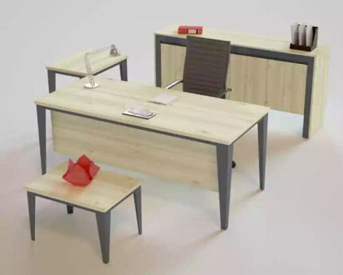 Office furniture modern Desk Coffee table Chest of drawers Side table 4 pieces.