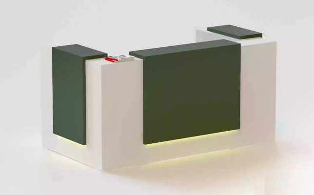 Reception desk hotel reception table furniture counter practice law firm office