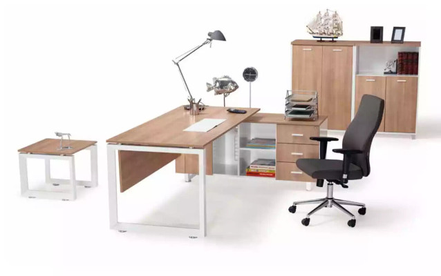Office Furniture Desk Filing cabinet Coffee table 4pcs. Set of furnishings
