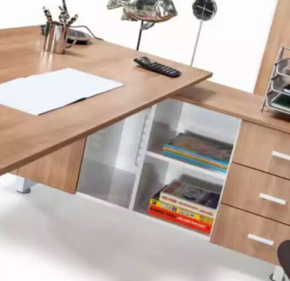 Office Furniture Desk Filing cabinet Coffee table 4pcs. Set of furnishings