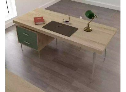 Modern designer brown luxury desk office furniture wood tables new