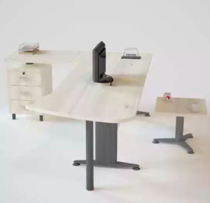 Luxury Desk Chest of drawers Coffee table 3 pcs. Set Furniture Furnishings Table Wood