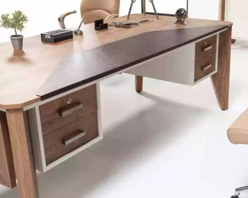 Office furniture Furnishings Desk Filing cabinet Coffee table Table Wardrobe 3pcs.