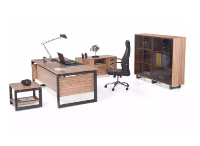 Office furniture Desk Chest of drawers Filing cabinet Coffee table Furnishings 4pcs.