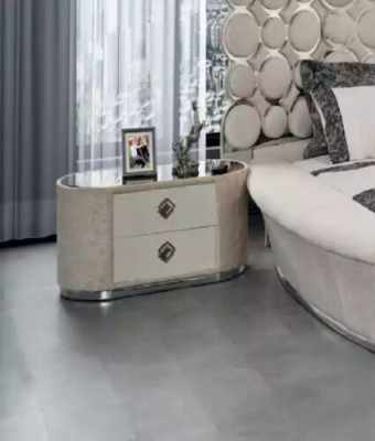 Bedroom set modern bed + 2 bedside tables + dressing table + mirror new