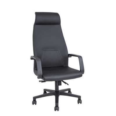 Luxurious imitation leather office chair gaming chair office chair new swivel chair black