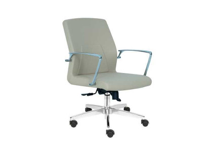 Luxurious imitation leather office chair gaming chair office chair new swivel chair white