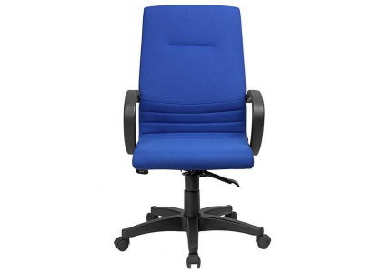 Office Armchair Gaming Single Seater Chair Blue Office Chair Desk Swivel Chair