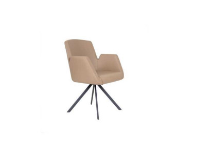 Chair Upholstery Imitation leather Office chairs Modern Computer Chairs Furniture Beige new