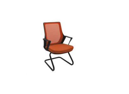 High quality office chair orange desk chair modern textile chair fabric new