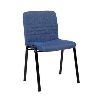 Office chair Blue Luxurious office chair Office chair Textile designer chair Metal furniture