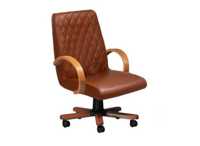 Modern Imitation Leather Swivel Chair Furniture Brown Office Chair Gaming Chair Office Chair