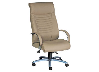 Stylish Gaming Chair Beige Office Chair Desk Swivel Chair Executive Chair