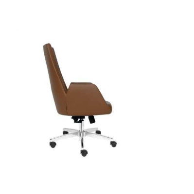 Stylish office chair gaming modern single chair brown office chair swivel chair