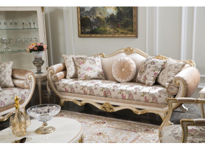 Sofa set Sofa Seater Coffee table Armchair Sofas Set Fabric Luxury Seat 5pcs.