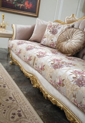 Sofa set Sofa Seater Coffee table Armchair Sofas Set Fabric Luxury Seat 5pcs.