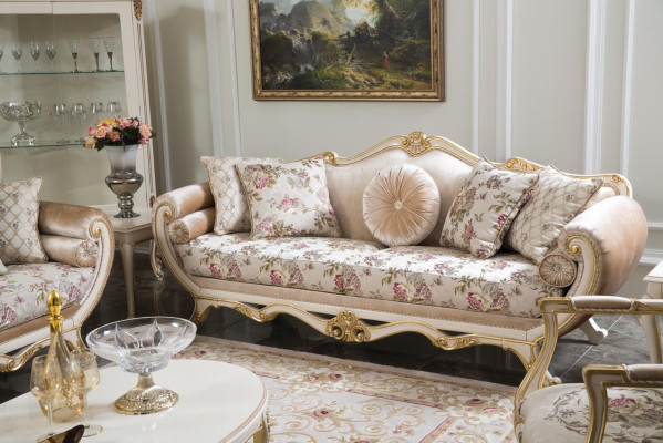 Sofa set Sofa Couch Coffee table Armchair Sofas Set Fabric 311 Suite 5pcs.
