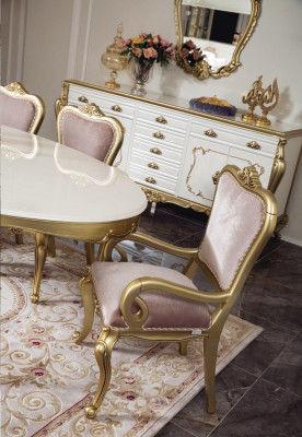 Sideboard Chests of drawers Sideboard Furniture Wardrobe Suite Set 2-piece Chest of drawers Mirror new