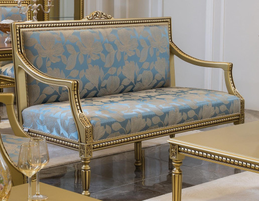 Two-seater Classic s Sofa Couch Upholstery Furniture Italian Furniture Sofas Couches