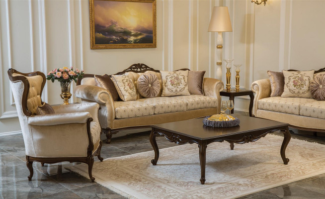 Luxury Coffee table Table Living room Wood Tables Side Coffee tables new
