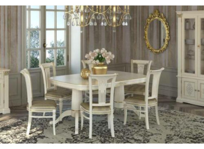 Set 4x Chair Chairs Dining room Suite Furniture Lehn Design Seat Furniture Group Wood