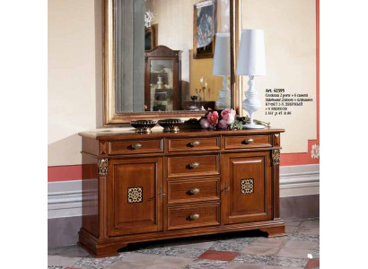 Chest of drawers Sideboard Wardrobe Coat rack Sideboard Italian Furniture Antique Style Wood