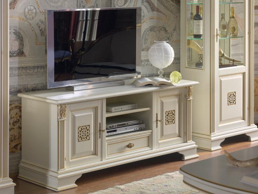 TV-cabinet Sideboard Wardrobe Decorative Chest of drawers Living room Classic Chests of drawers Wood Low