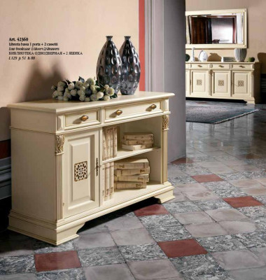 Italian Design Furniture Antique - Wood Bar Sideboard Wardrobe Chest of drawers